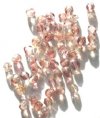50 6mm Faceted Rainbow Topaz Beads